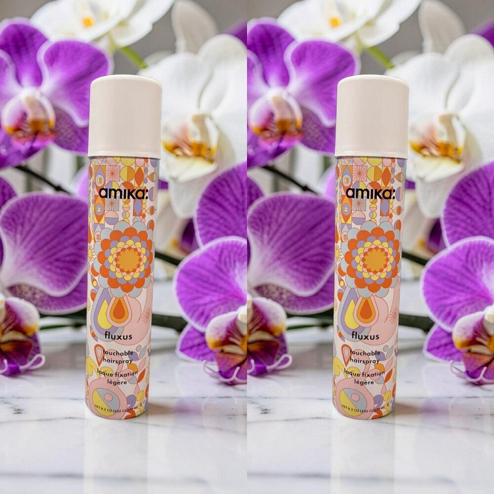 Amika Fluxus Touchable Hairspray 8.2 oz _ 2 units